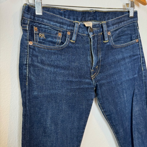 Ralph Lauren Double RL Stretch Skinny Fit Japan Woven Selvedge Denim Jeans - Picture 5 of 7